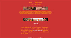 Desktop Screenshot of feetcatalog.com